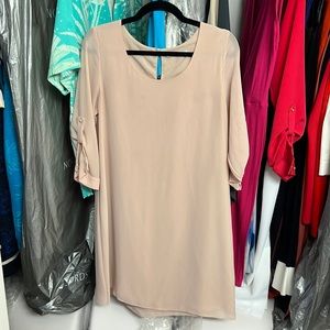 Naked zebra baby pink flowy dress great for a baby shower size S